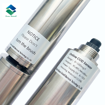 Online RS485 COD BOD TOC Sensor Chemical Oxygen Demand Probe For Waste Water Treatment