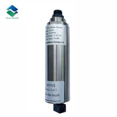 SS316 Analisador de óleo de fluorescência ultravioleta em água Sensor de medição de hidrocarbonetos
