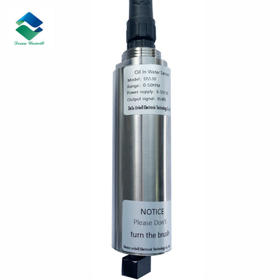 Sensor de hidrocarbonetos para gases de escape, água de lavagem de monitoramento de óleo no analisador de água