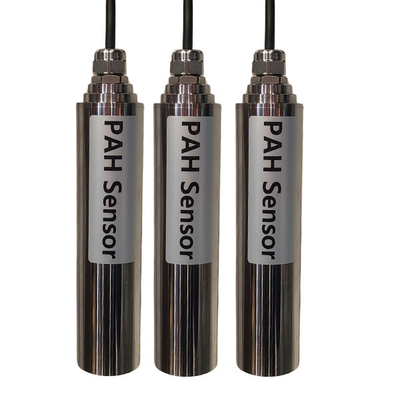 Sensor de hidrocarbonetos de 12 - 24VDC para monitorização de águas de lavagem de gases de escape